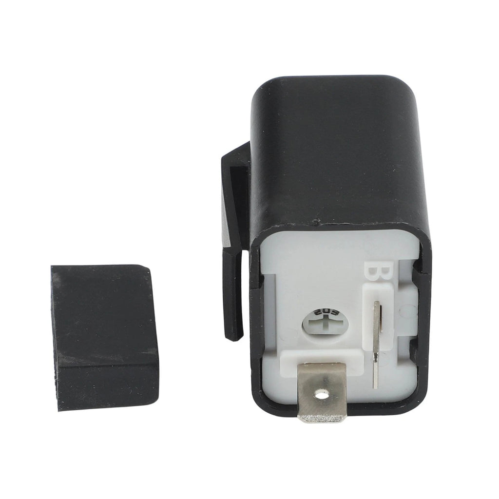 2X 12V Motorcycle Flasher Relay 2pin Compatible with LED Upgrades