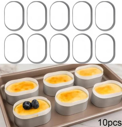 Aluminum Alloy Cake Shaping Tool for Dessert Crafting (23 x 6 x 4 cm)