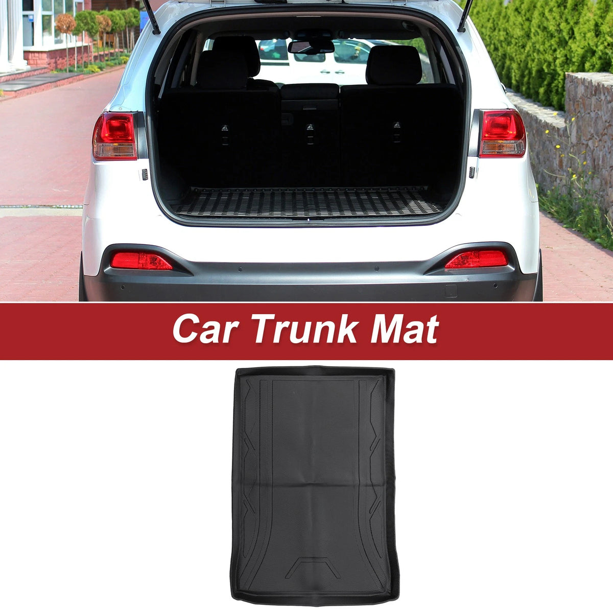 Cargo Liner Rear Trunk Mat for BMW 5 Series 520i 530i 535i 540i (2011–2017)