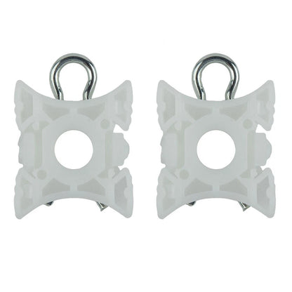 2X Regulator Sliding Pivot Clip Front Pair for BMW E36 316 318 320