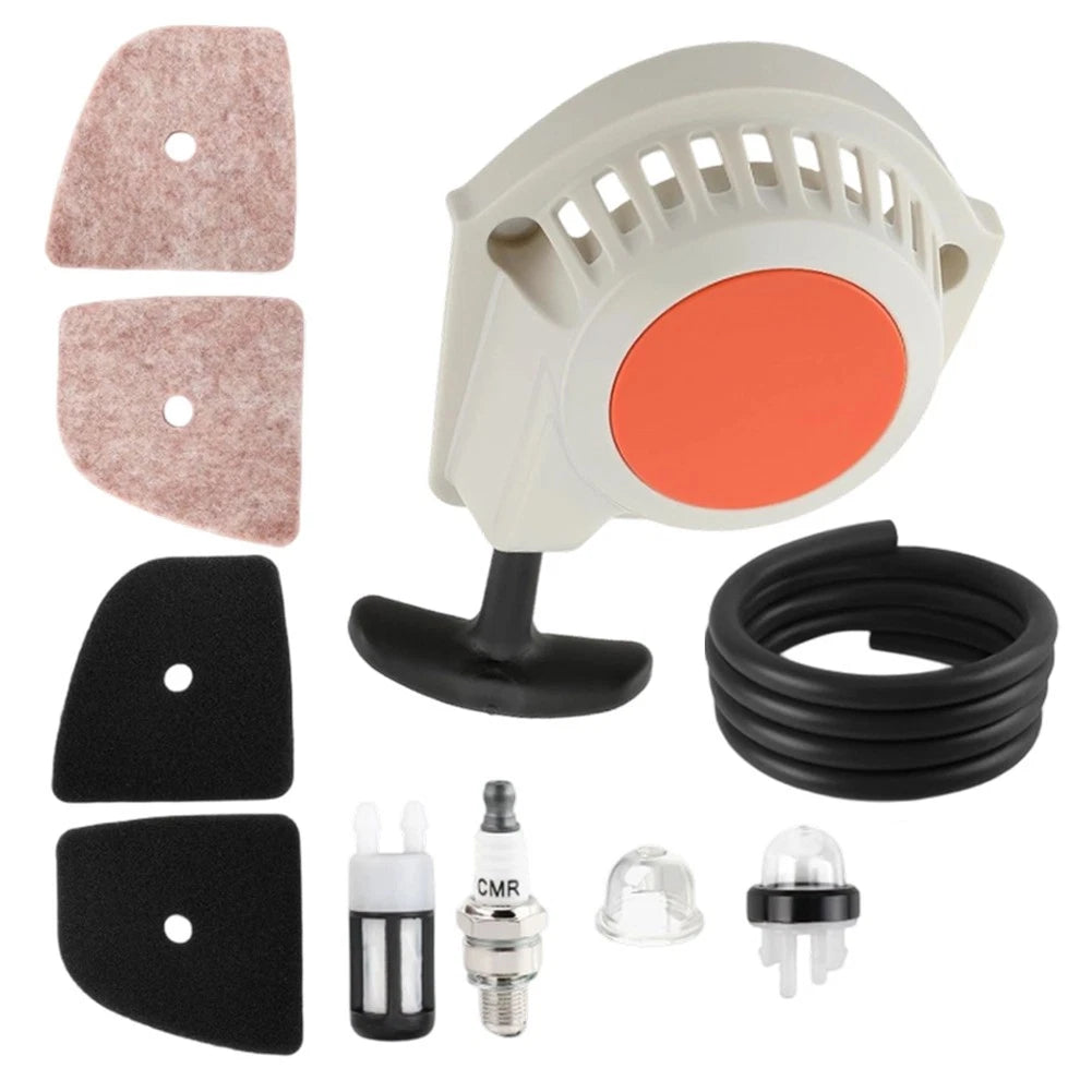 Pull Start Assembly with Air Filter Kit for FS94 HL91 HL94 HL94K