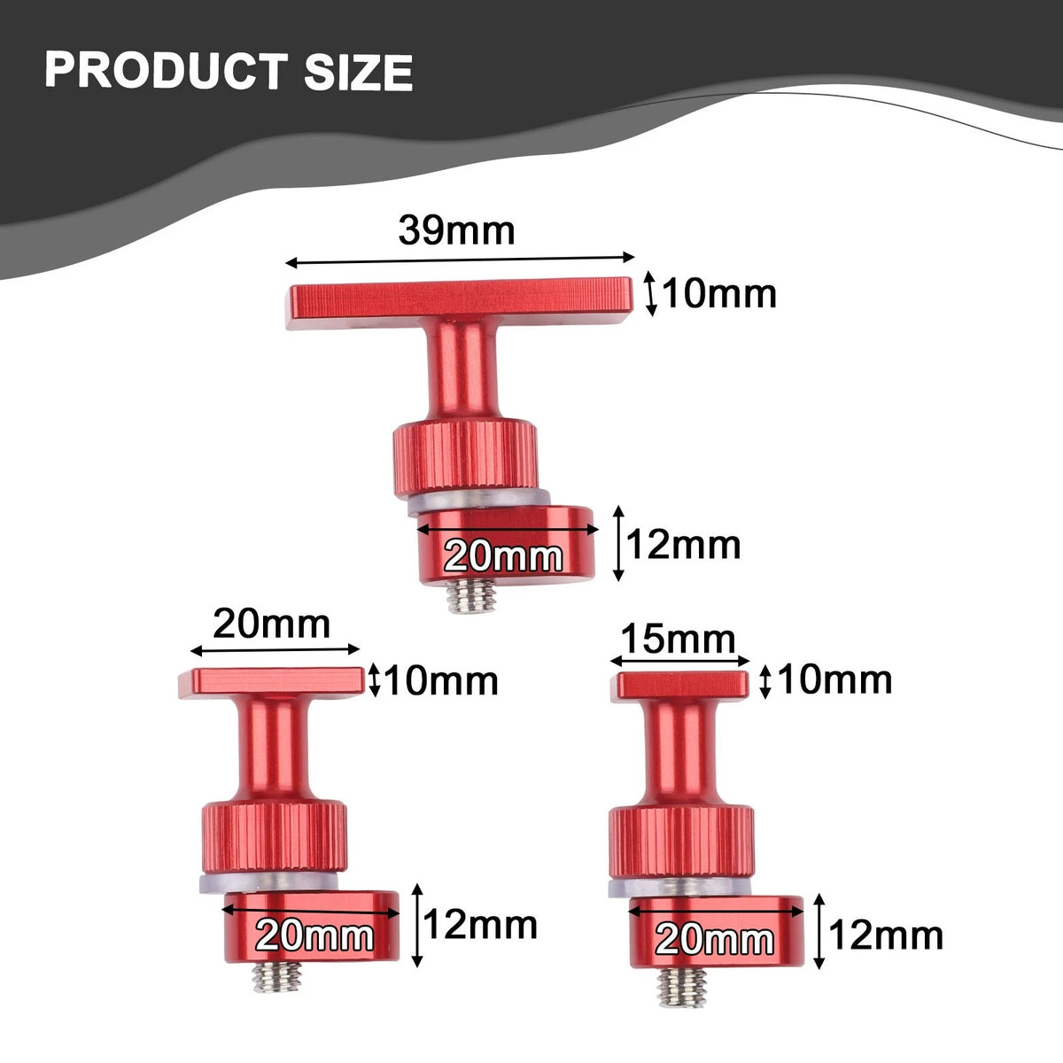 3pcs Dent Repair Glue Tabs for Car Dent Removal Tool (Aluminum Alloy)
