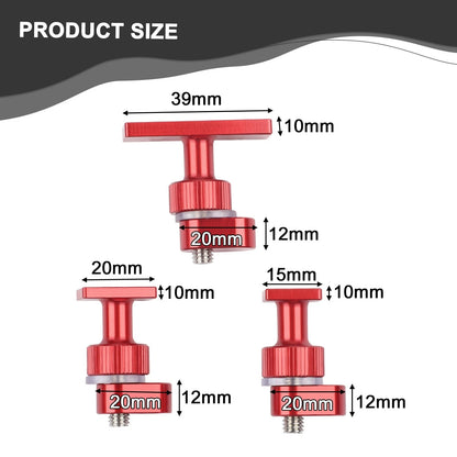 3pcs Dent Repair Glue Tabs for Car Dent Removal Tool (Aluminum Alloy)