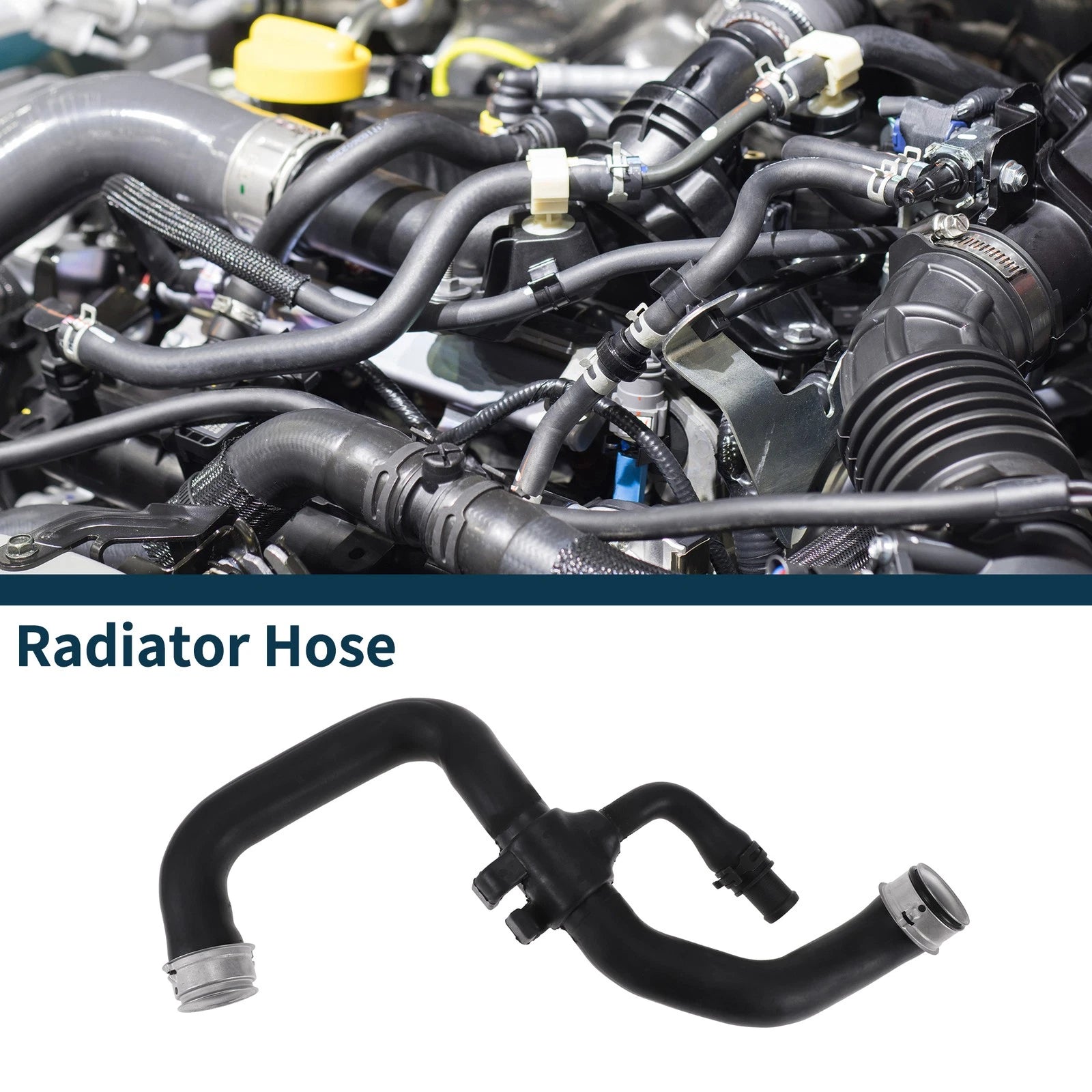 Radiator Hose Replacement for Mercedes-Benz E350 3.5 (2009–2013) Rubber