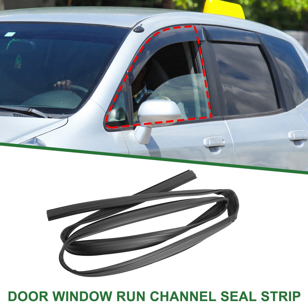 Front Left Door Window Run Channel Seal Strip Replacement for Honda Fit (2008–2014)