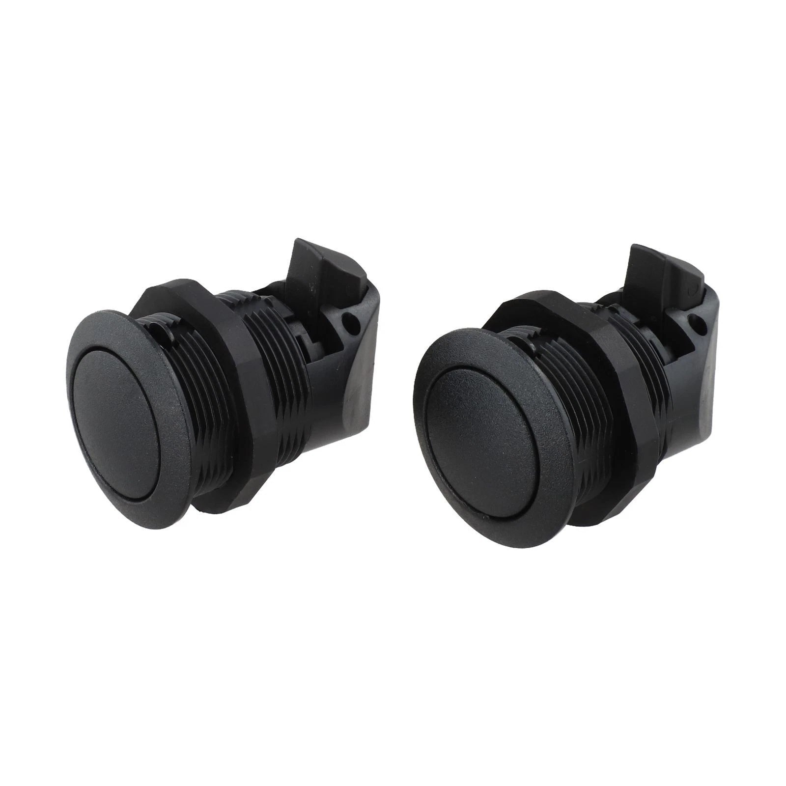2 Piece Keyless Button Lock Set for Vertical Door Security
