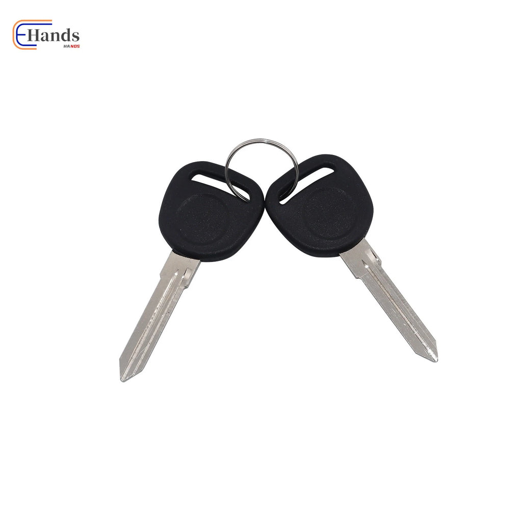 2X Ignition Logo Key Uncut Blade Blank for GM Chevy Truck Van (B102-P)