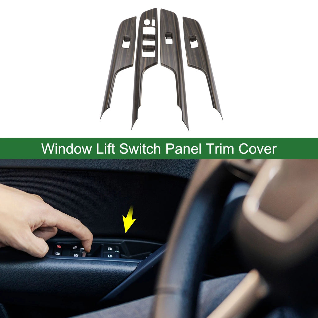Window Lift Switch Panel Trim Cover Replacement for Toyota Venza (2021–2023)