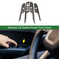 Window Lift Switch Panel Trim Cover Replacement for Toyota Venza (2021–2023)