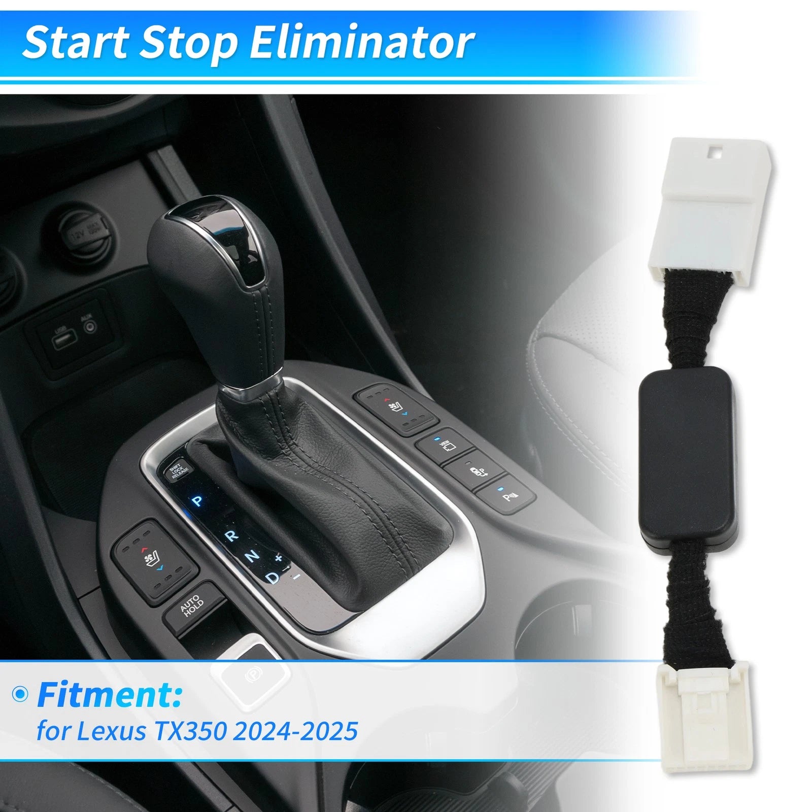 Auto Start Stop Eliminator for Lexus TX350 (2024–2025) Auto Start Stop Disable