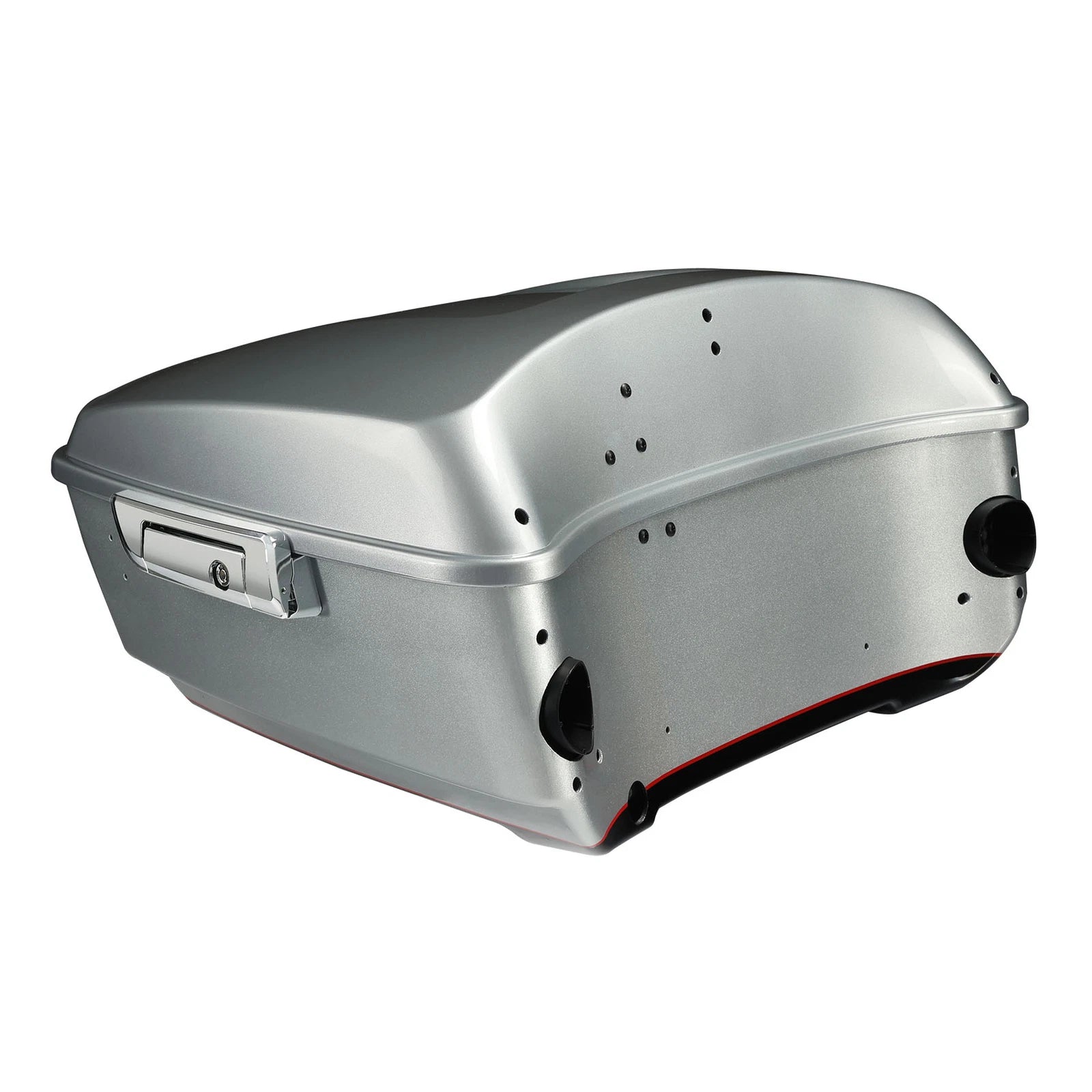 King trunk for Harley Electra Glide (2014–2023) Brilliant Silver Pearl