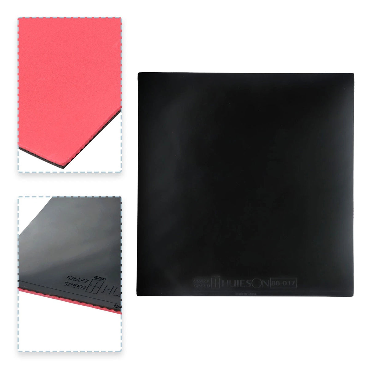 Table Tennis Rubber 1pc 2.2mm Racket Skin 42-45 Hardness