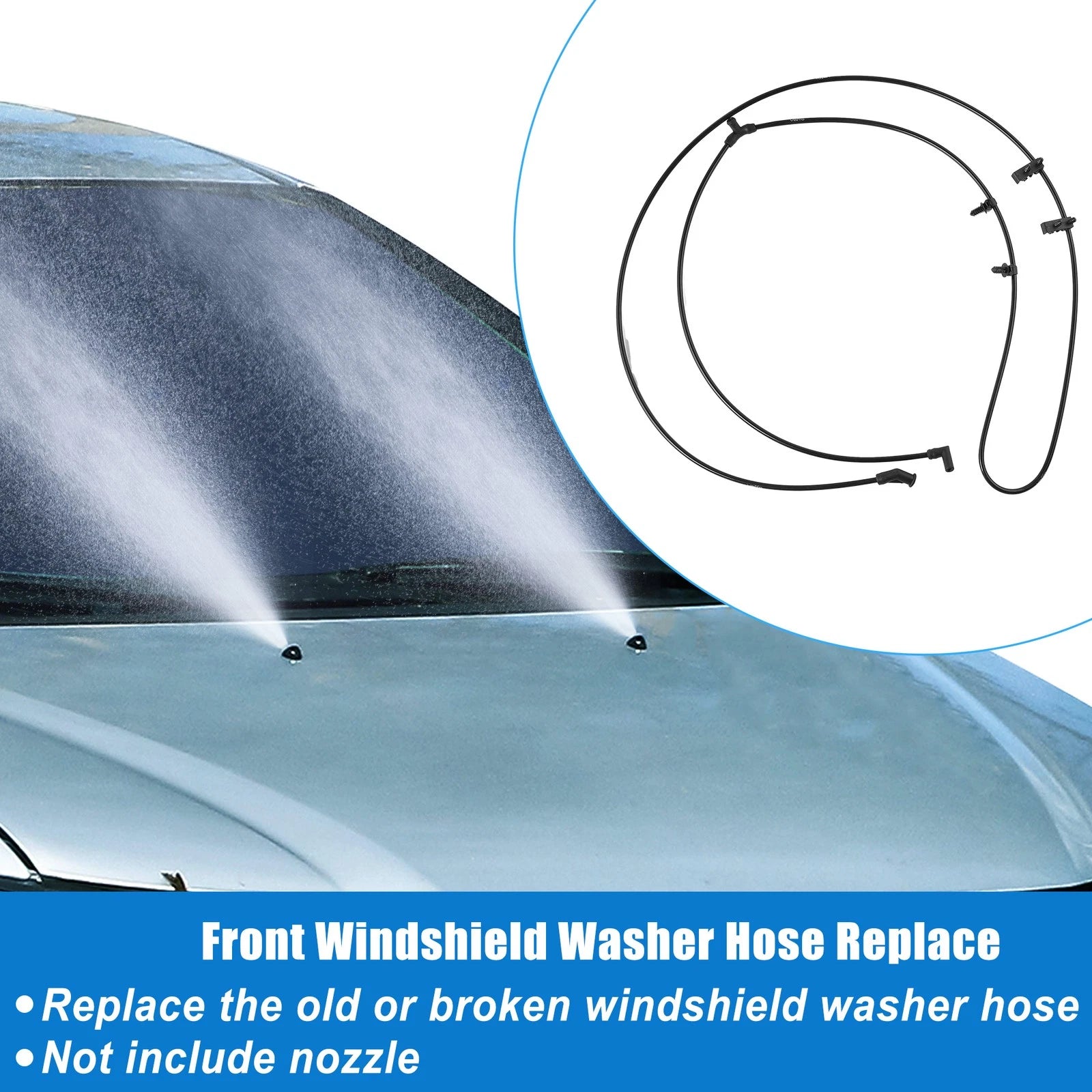 Windshield Washer Hose Replacement for Jeep Grand Cherokee for Dodge Durango (2011–2024)