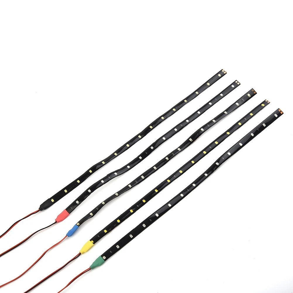 LED Strip Light 15SMD 60LM for Universal Vehicles (DC 12V) 30CM