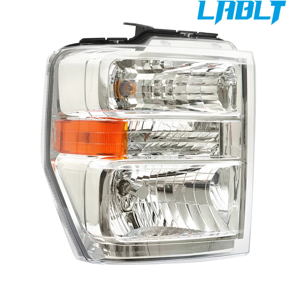 Right Side Headlight for Ford E150 E250 E350 E450 Superduty (2008–2014)