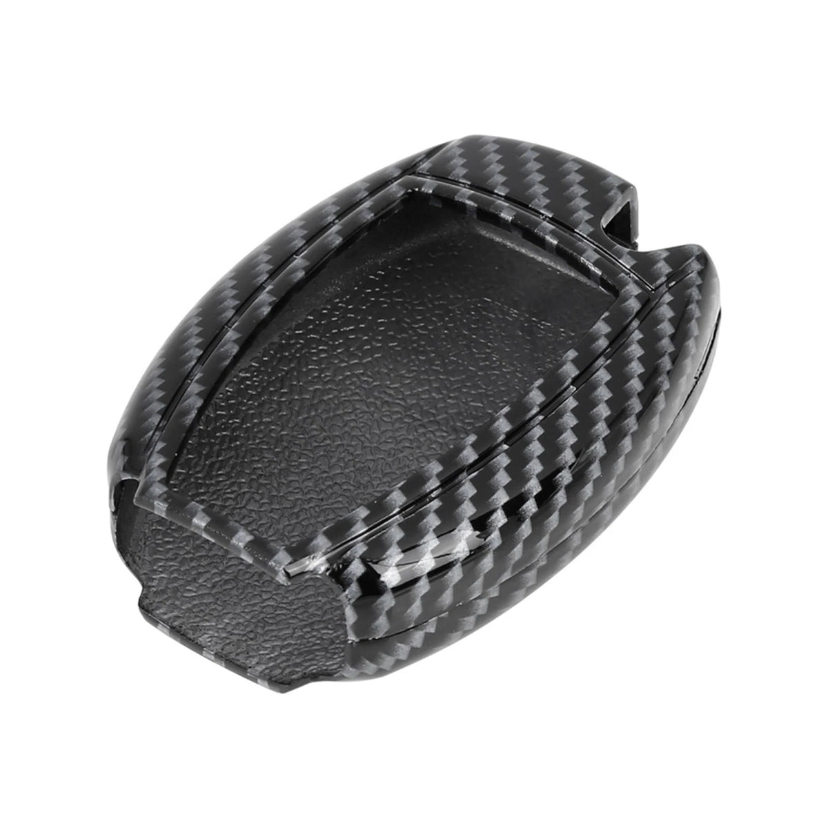 Flip Key Cover Shell for Mercedes-Benz ML350 Carbon Fiber Pattern (2006–2015)
