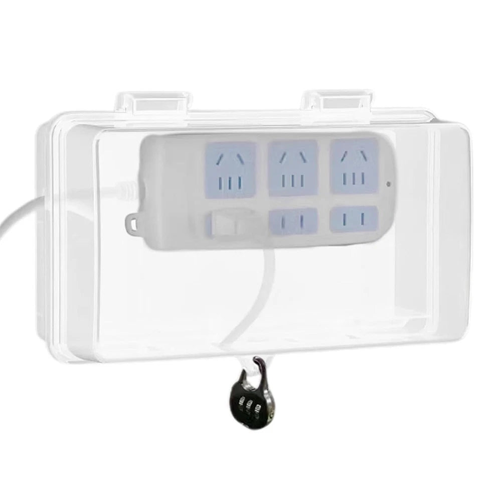 Waterproof Outdoor Outlet for Electrical Cord (Large Capacity, 6 Outputs)
