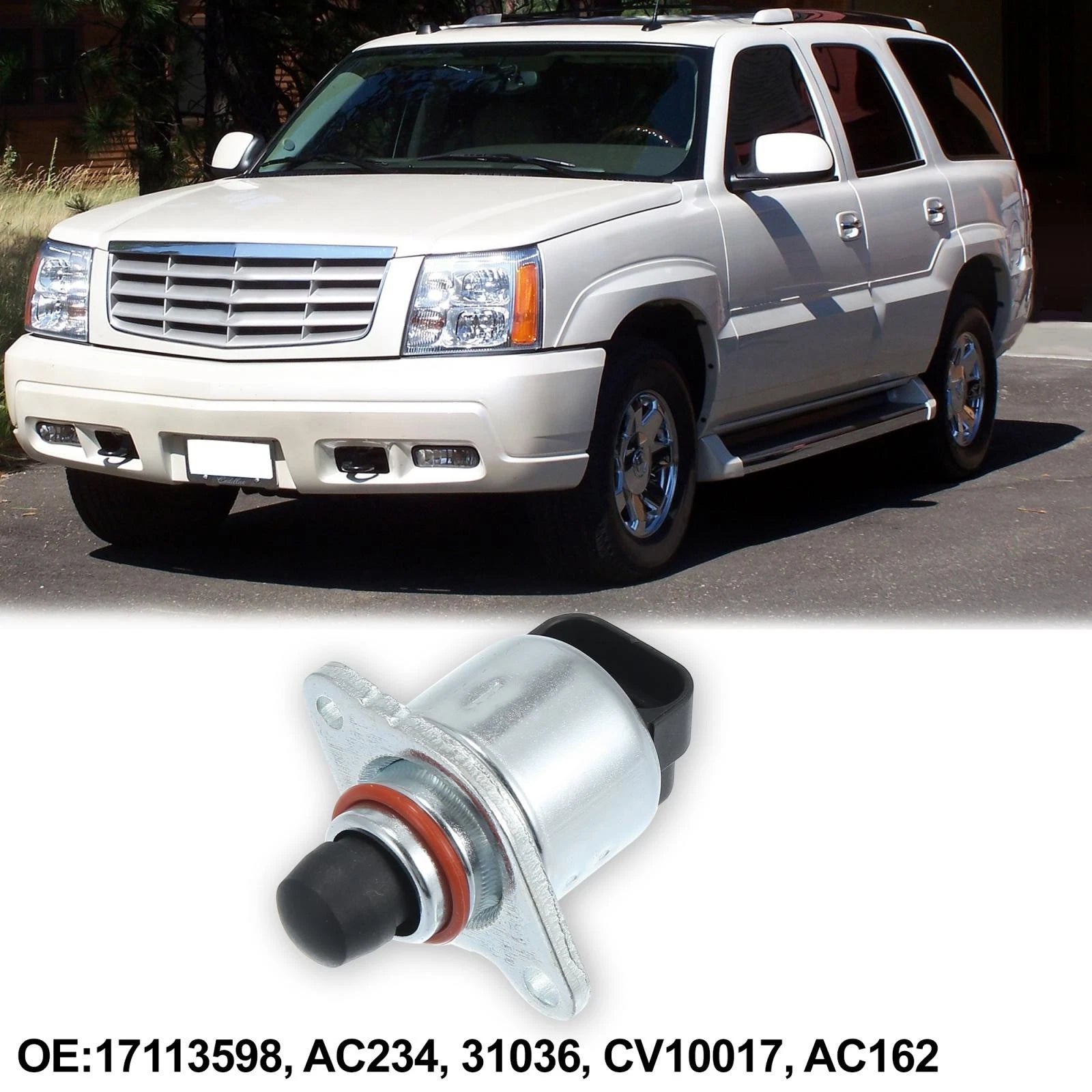 Idle Air Control Valve Replacement for Chevrolet Avalanche 1500 5.3L (2002)