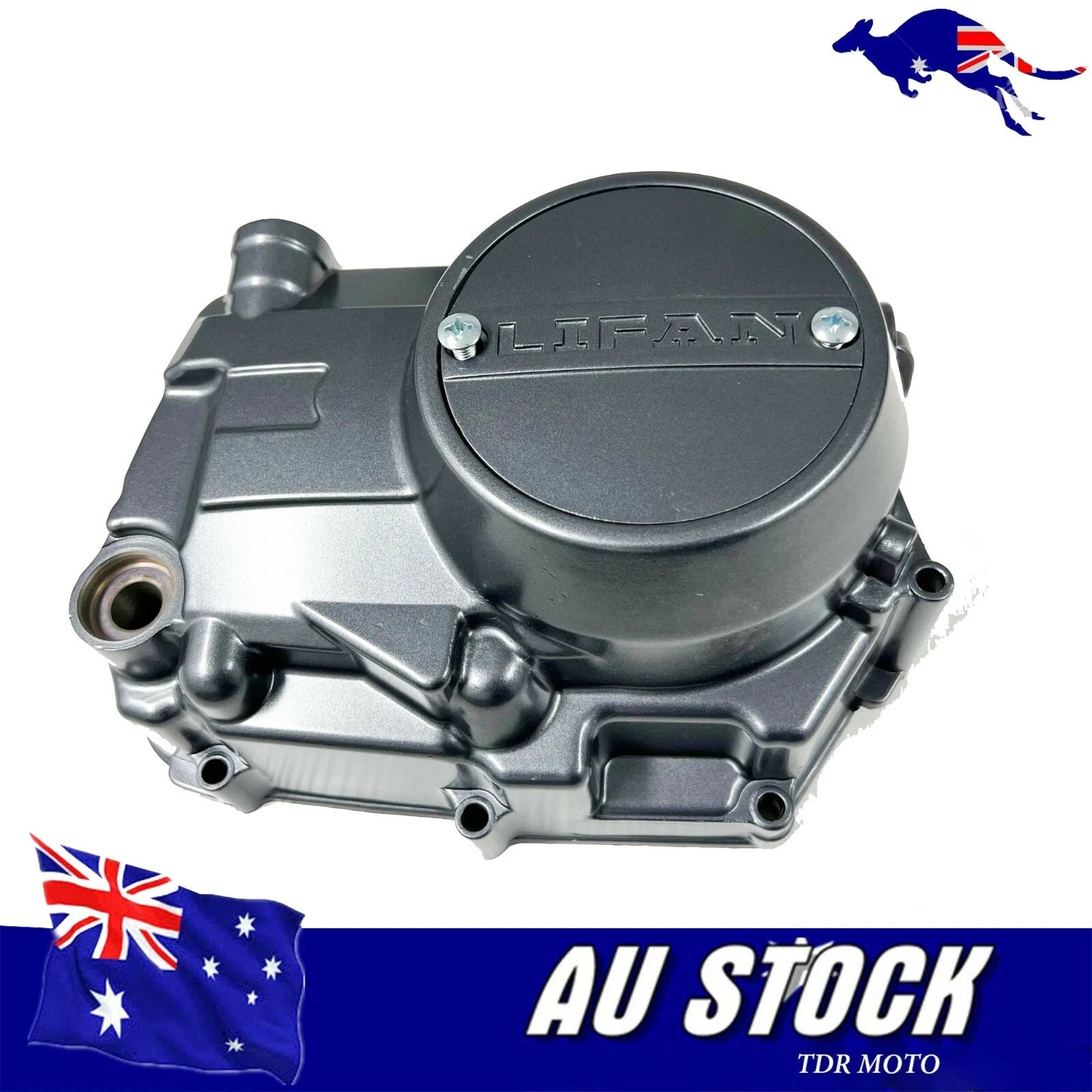 Replacement Right Side Clutch Casing Cover for Lifan 125cc (Pit Bike)