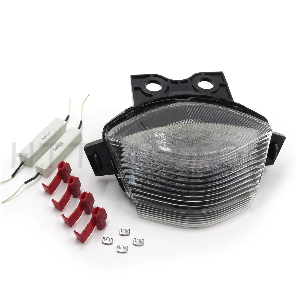 Tail Light Brake Light for Kawasaki Ninja 650R EX650 ER-6F (2006–2008) Clear