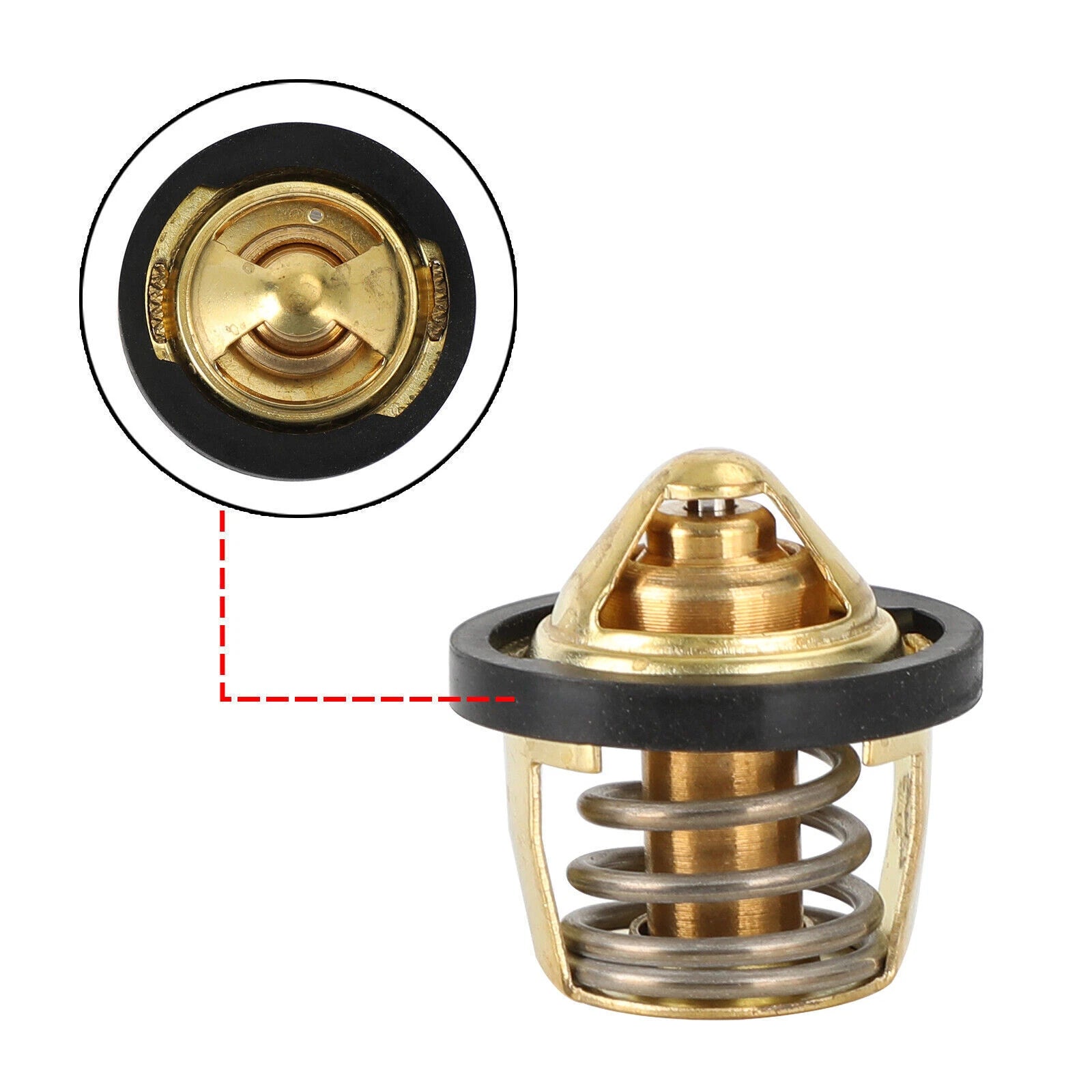 Thermostat Engine Coolant Temperature Sensor for Honda CH250 CF250 (80℃)