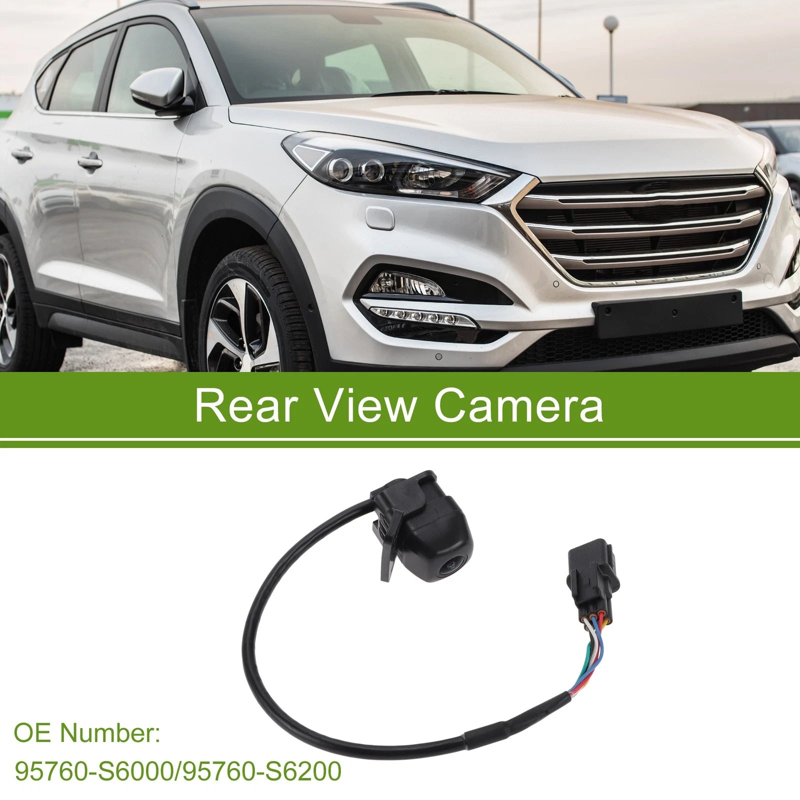 Rear View Camera Backup Reverse 120-180° for Hyundai Tucson IX35 (2009–2017)