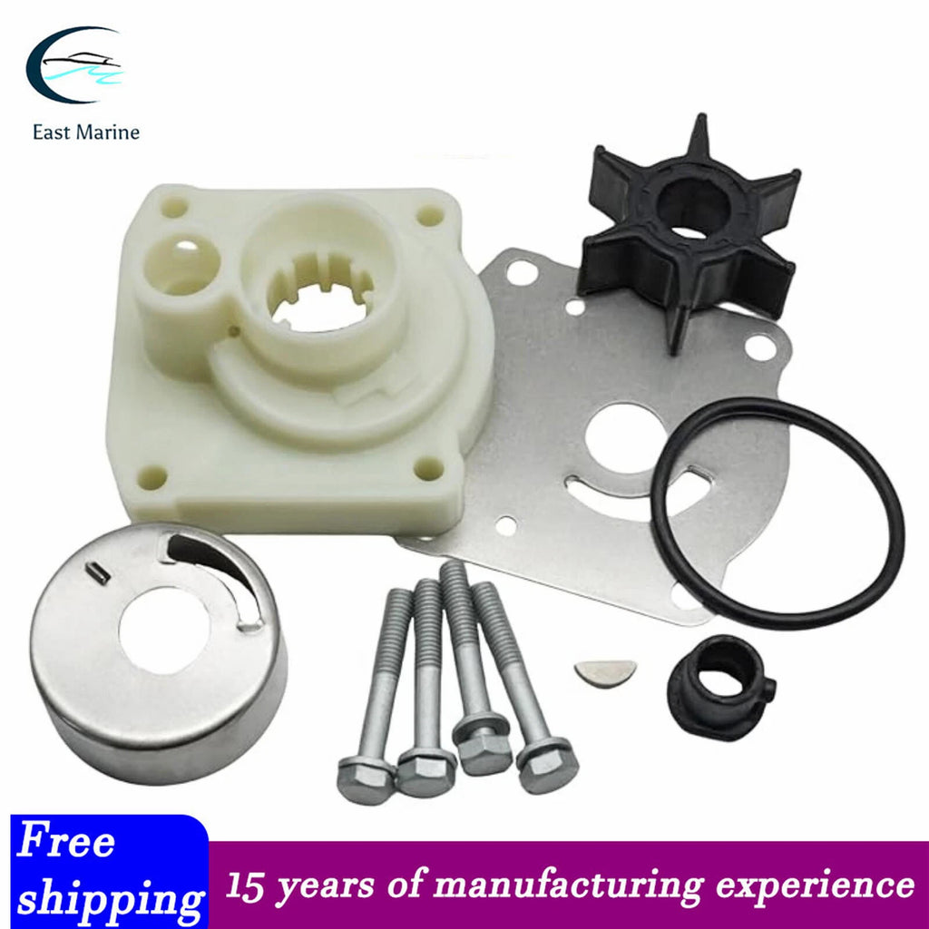 Water Pump Impeller Repair Kit for Yamaha 25hp Outboards (61N-W0078-11-00)