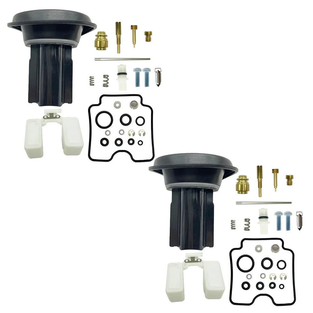 2X Carburetor Kit for Yamaha XVS1100 (1999–2007) Diaphragm Float