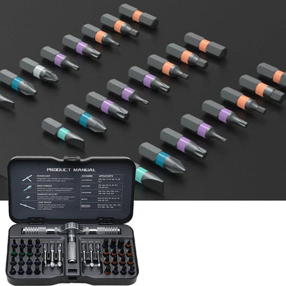 40-in-1 Magnetic Screwdriver Kit for Automotive Repair Tasks