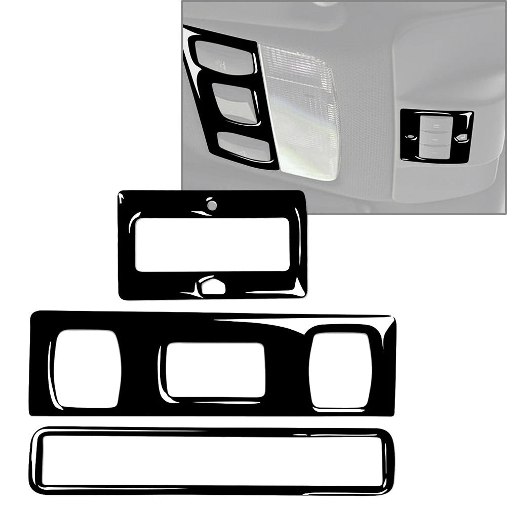 3-Pcs Hardtop Car Reading Light Panel Cover Kit for Audi TT 8N (2001–2006)