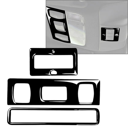 3-Pcs Hardtop Car Reading Light Panel Cover Kit for Audi TT 8N (2001–2006)
