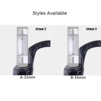 Plastic Sleeve Fork Sliders for Bicycle Forks (32-34mm Inner Tube)