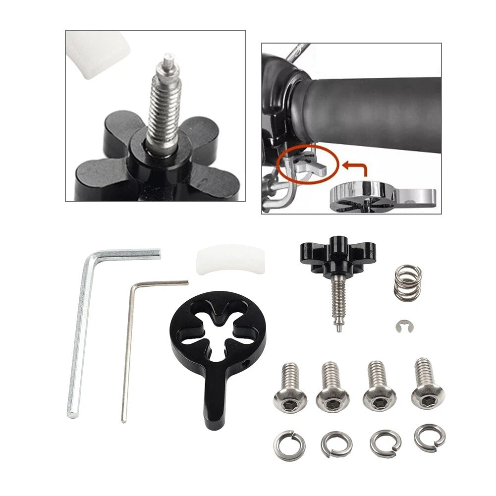 Throttle Control Adjuster Screw for Harley Touring Sportster Softail (1974–2017)