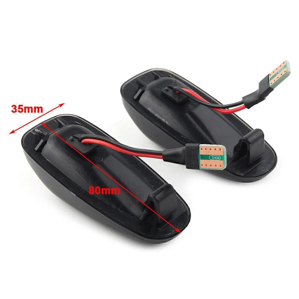 LED Dynamic Side Marker Turn Signal Light for Mercedes Benz C E CLK (–)
