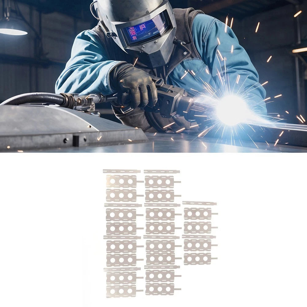 30PCS Battery for Spot Welding Nickel Sheets for DIY and Professional Use