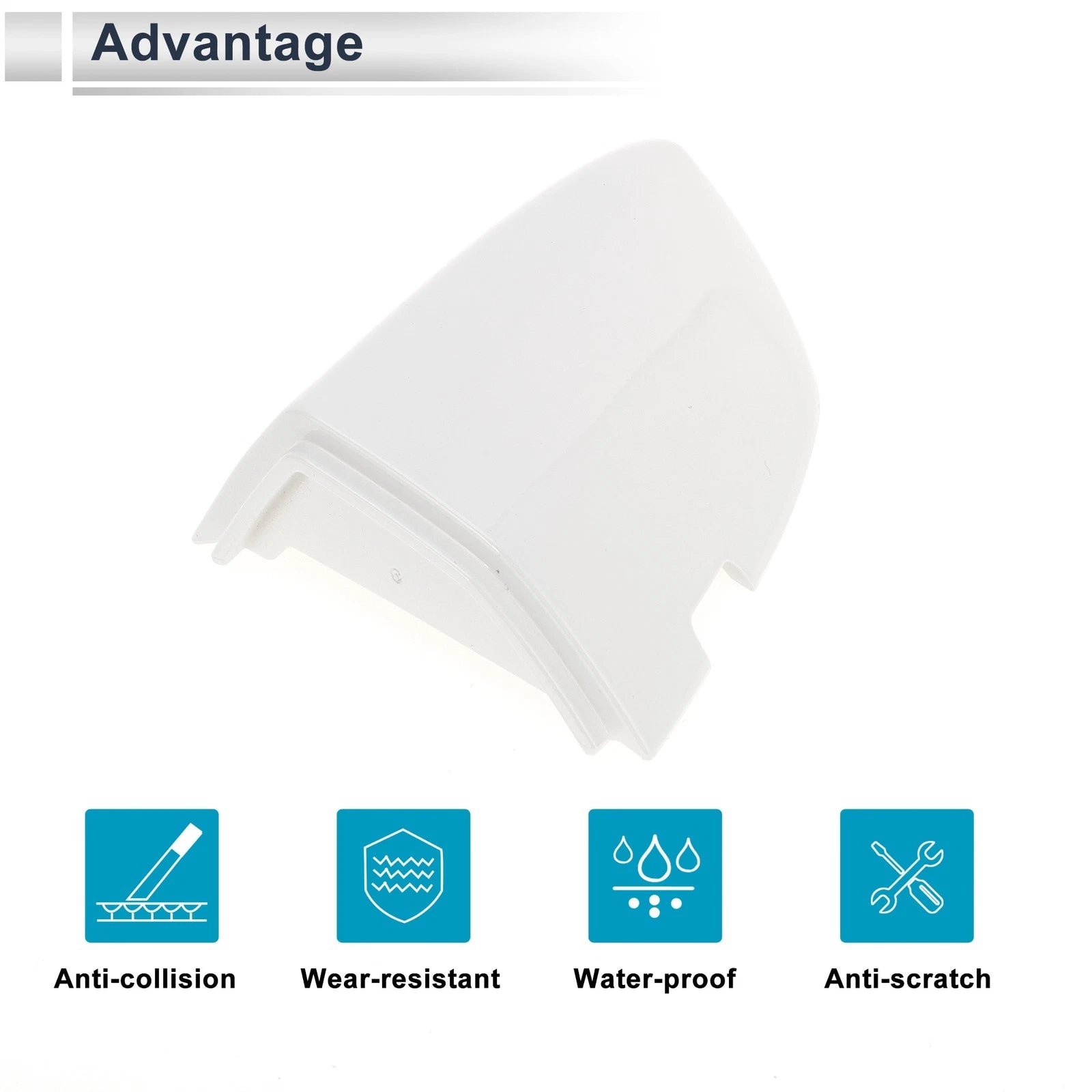 Front Left Door Handle Lock Cylinder Cover for Volkswagen Sagitta (2019–2021)