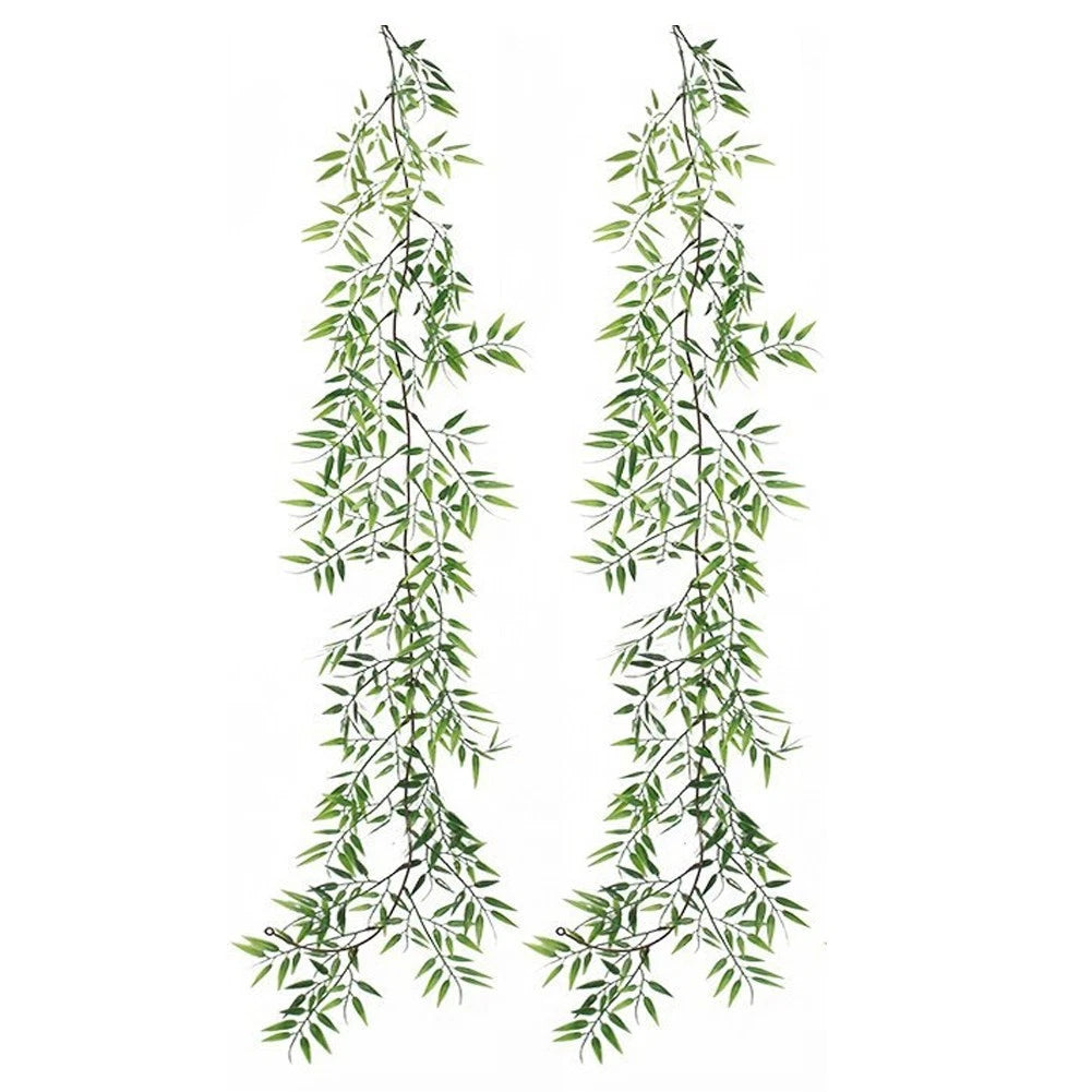 Artificial Leaf Vine for Home Wall Decor (Realistic Design)