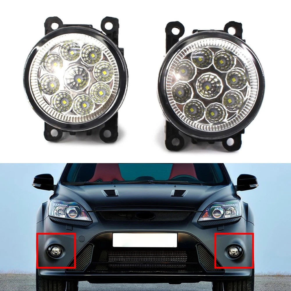 Fog Light Set for Ford C-MAX Fiesta Focus Transit (2012–2019)