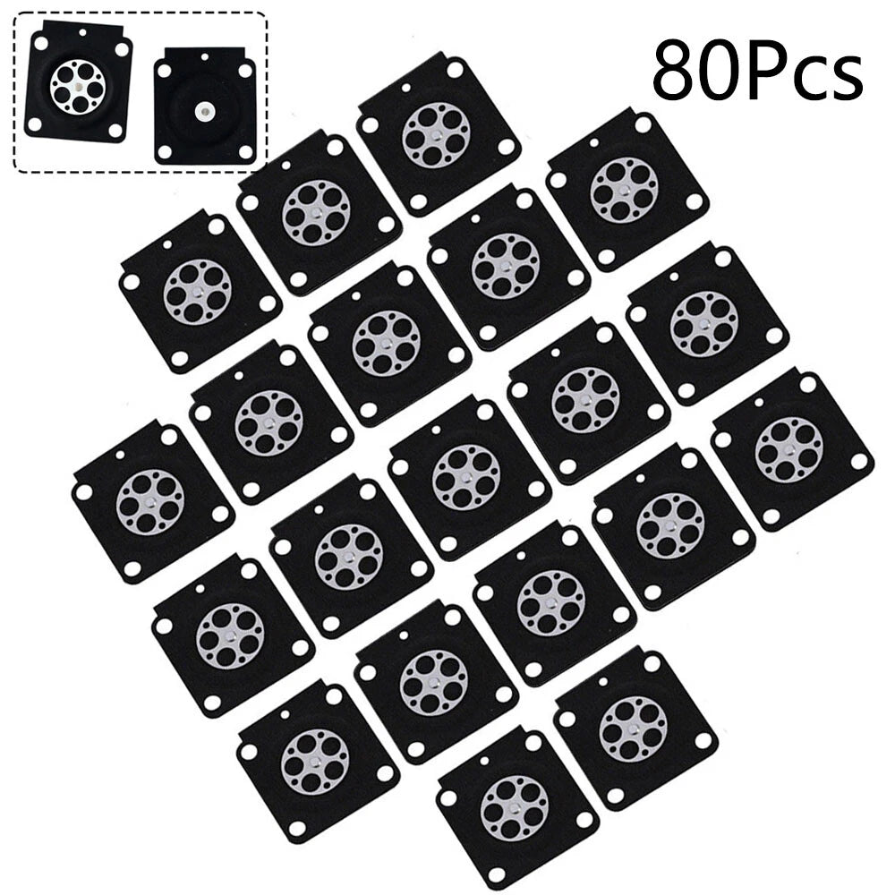 80Pc Carburetor Metering Diaphragm for ZAMA RB-99 RB-100 (Garden)