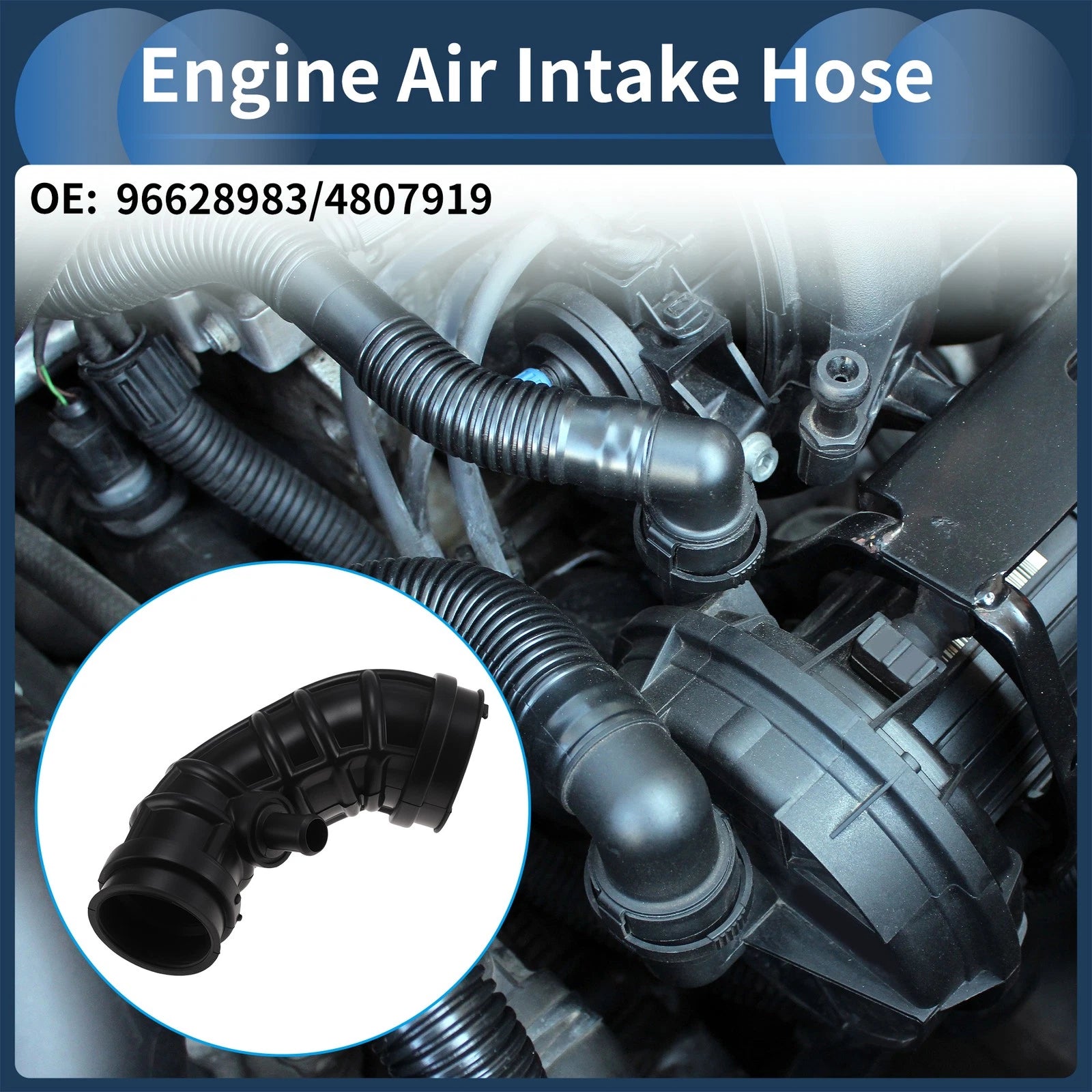 Engine Air Intake Hose Replacement for Chevrolet Captiva 2.0 Diesel (2006–2023)