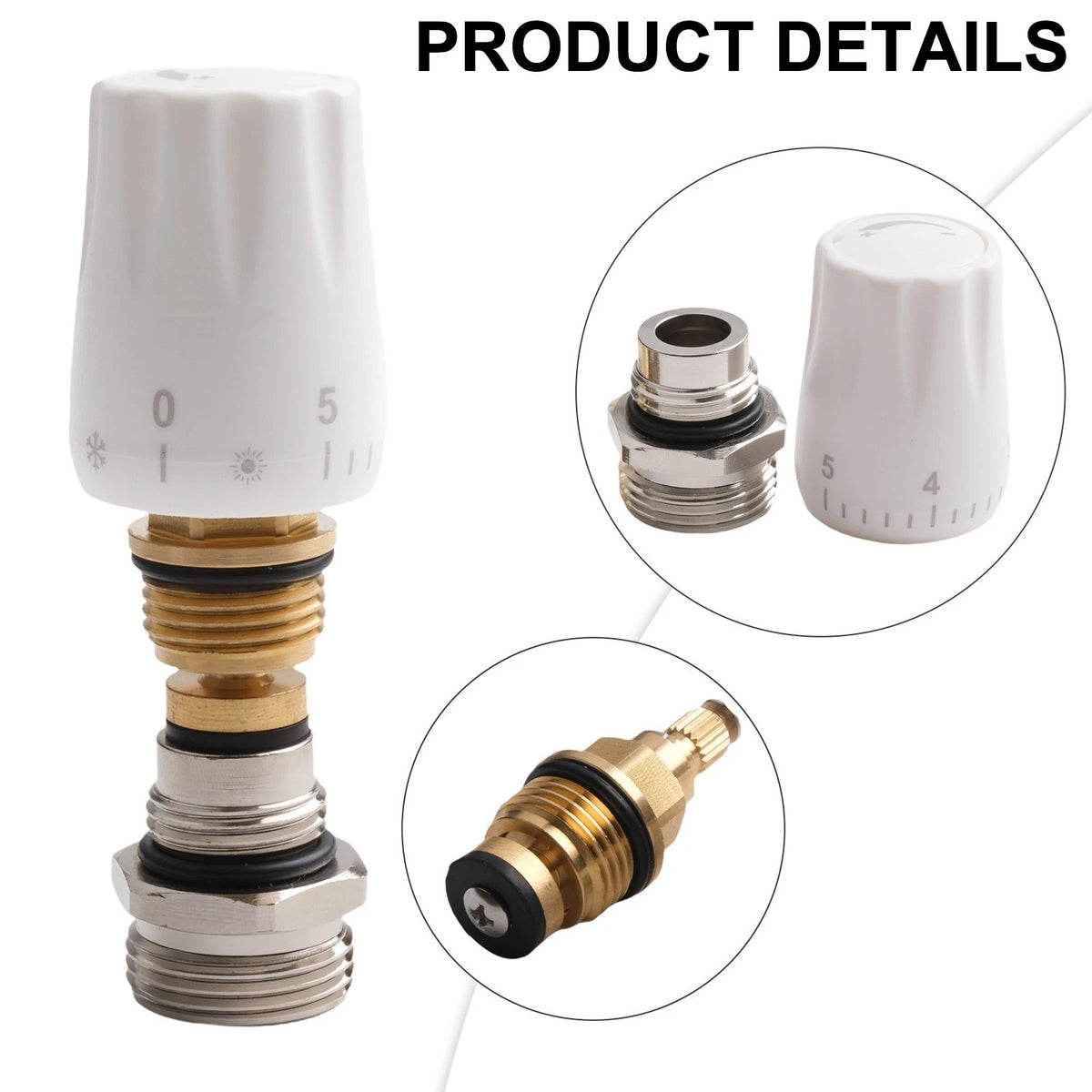 Heating Spreader Valve Insert for Underfloor Heating Systems