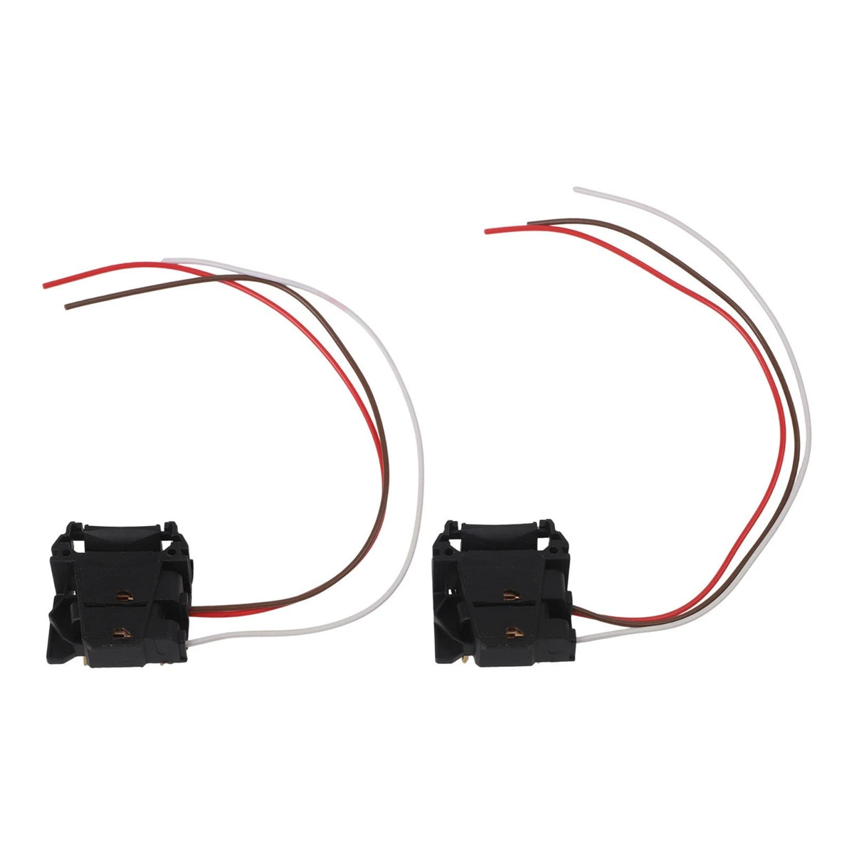 Set of 2 H7 Low Beam Headlamp Adapter Socket for Ford Focus (2005–2018)