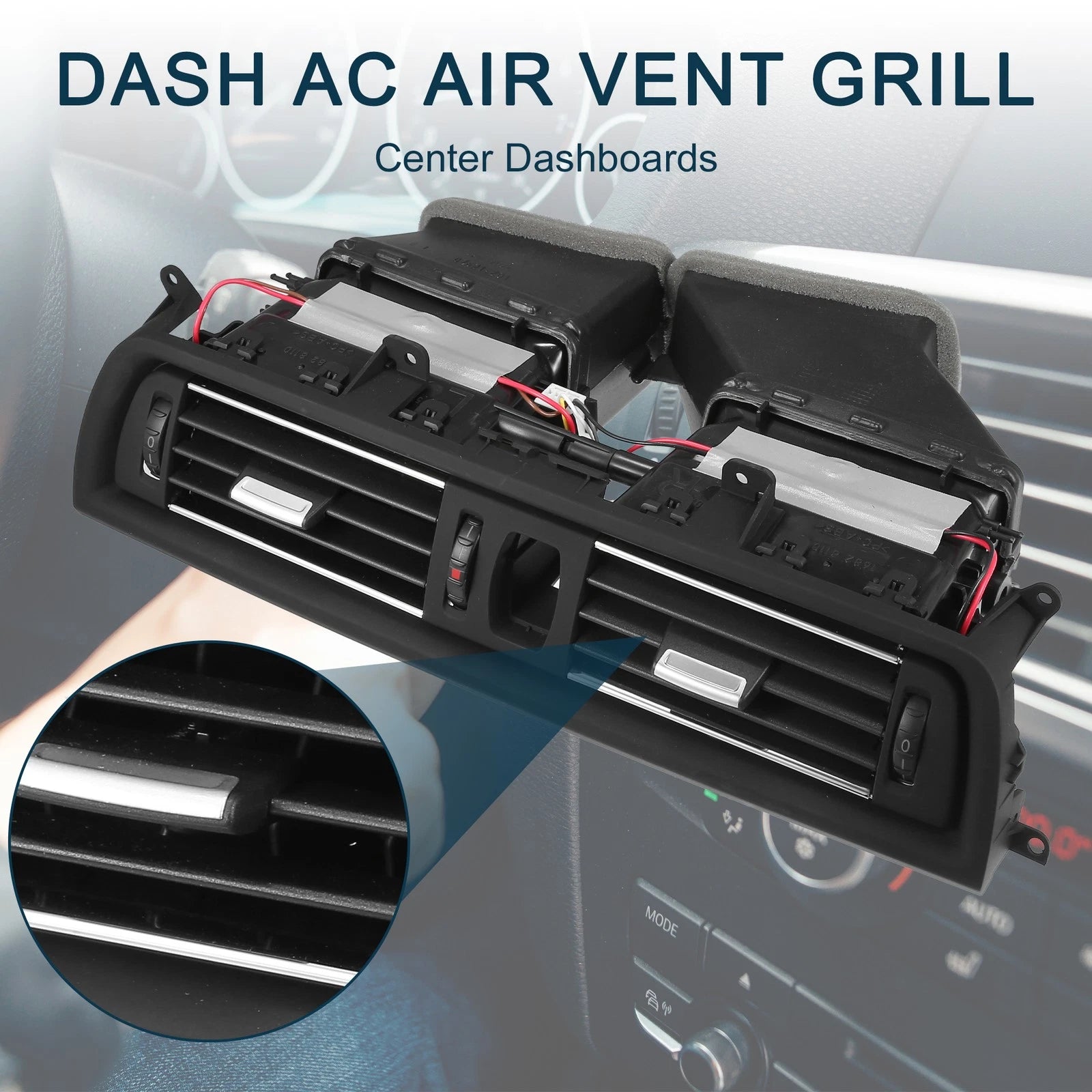 Air Vent Panel Replacement for BMW 528i (2011–2016) AC Conditioning Grille