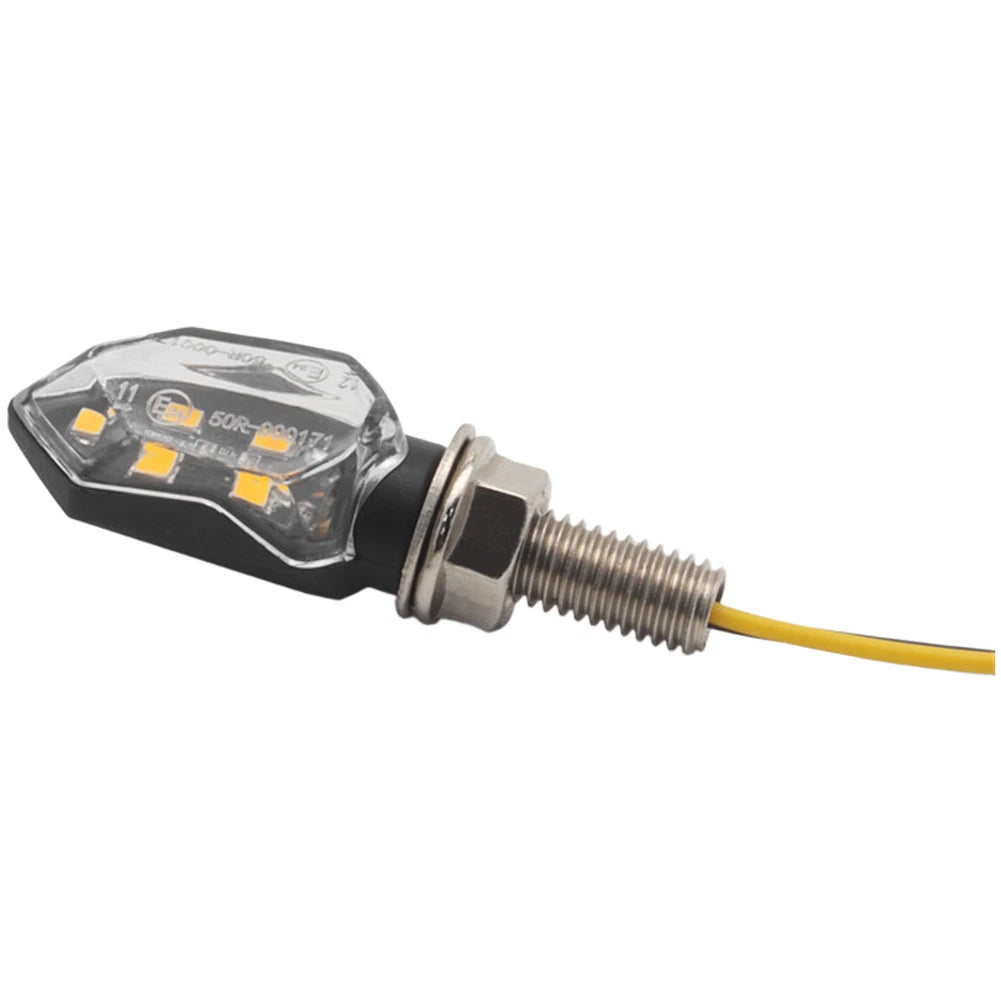 Plastic Housing For Motorcycle Replacement Turn Signal Pre-wired Connections