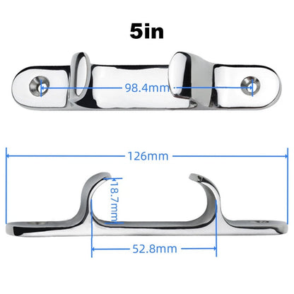 316 Stainless Steel Boat Rope Guide for Secure Deck Applications