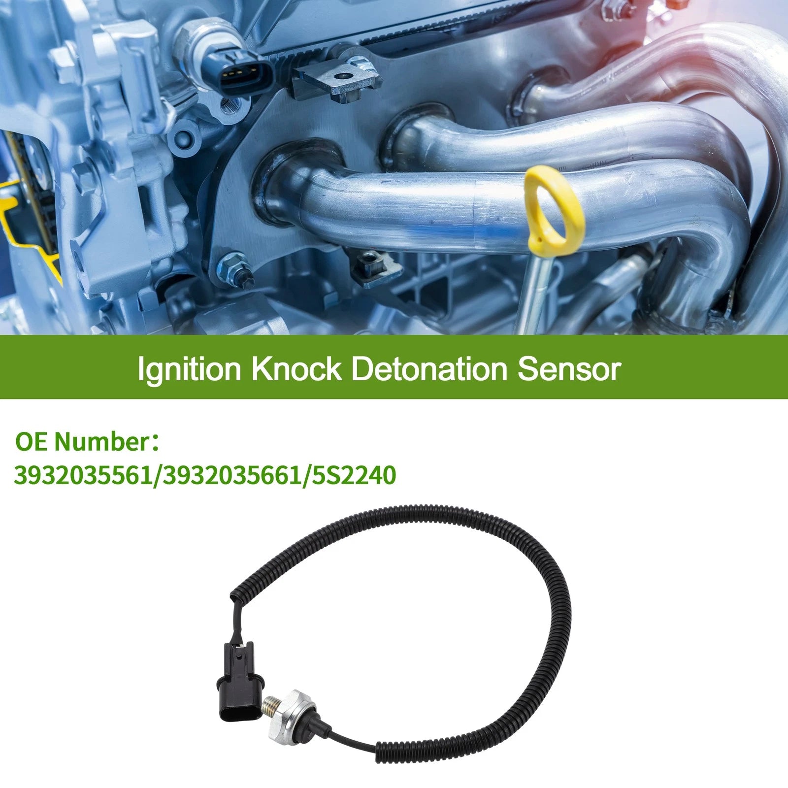 Ignition Knock Detonation Sensor Replacement for Hyundai Santa Fe (2003–2006)