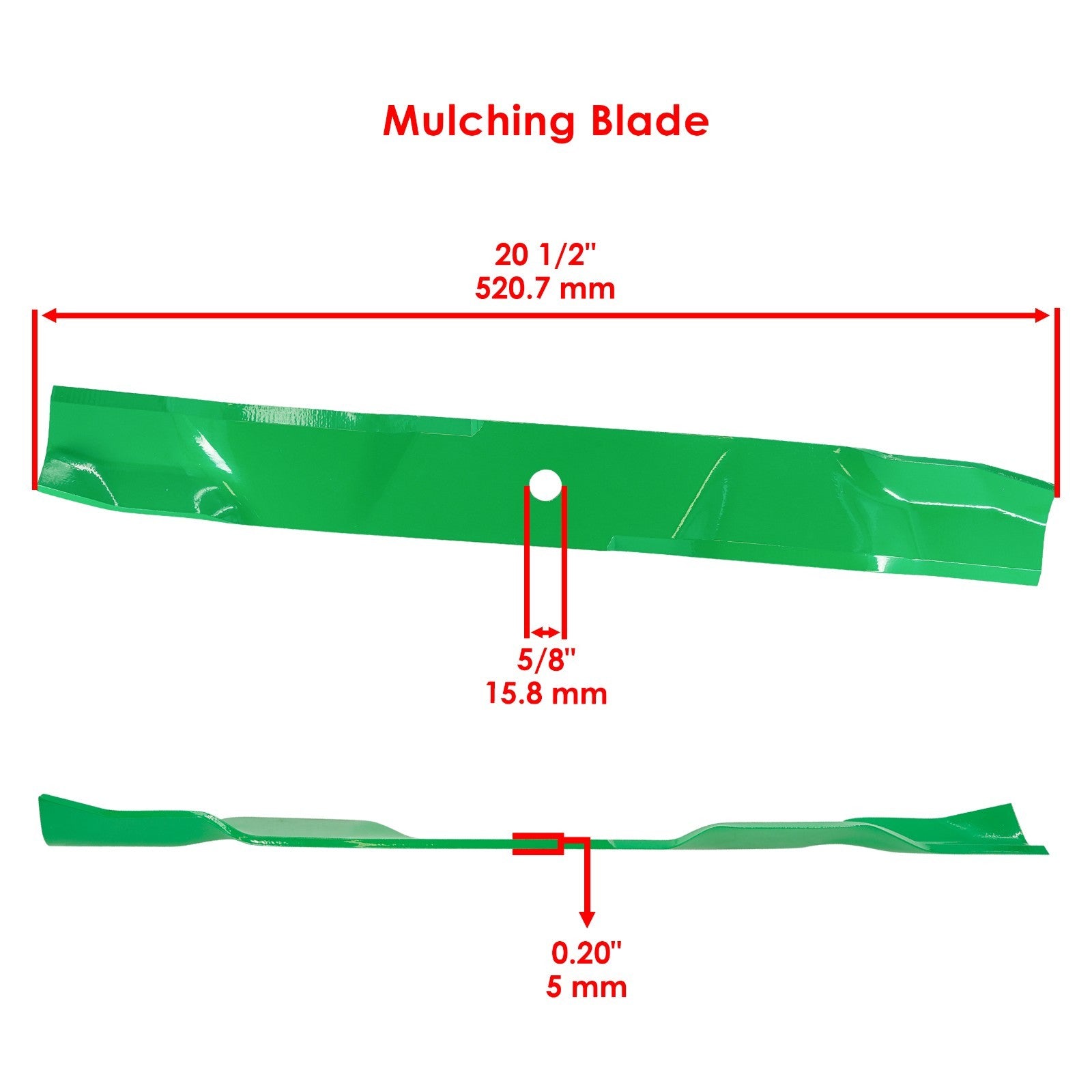 Deck Blade Replacement for Hustler 36 TrimStar FasTrak SD 42 Sport Raptor (2011–2011)