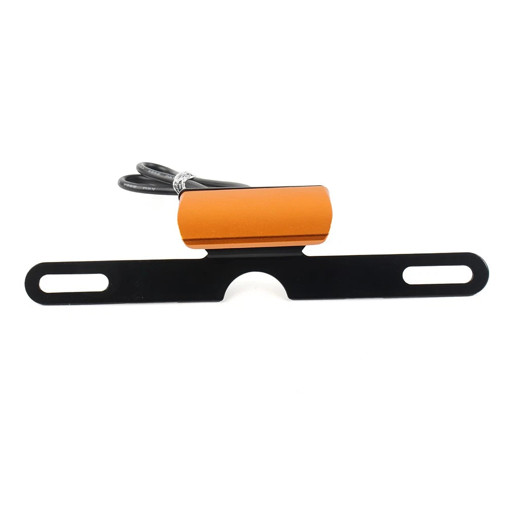 License Plate Mount Bracket Holder with LED for ATV Motorcycle