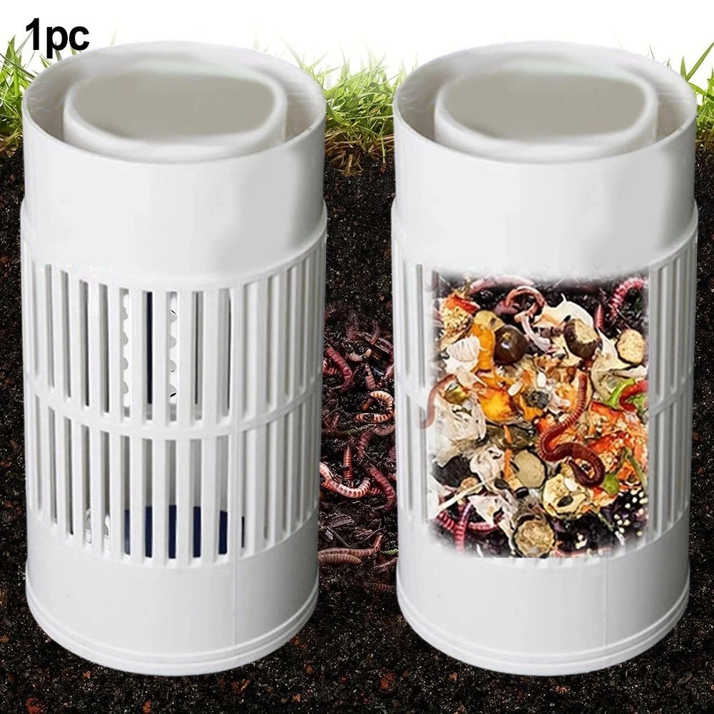 Space Saving Insect Composting Bin for Efficient Garden Waste Management