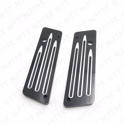 CNC Cut Latches Cover for Harley Touring Hard Bags (1993–2013)